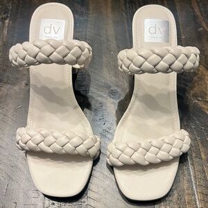 Dolce Vita Women's Ivory Braided Sandals